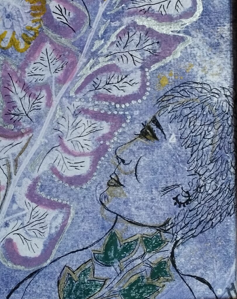 Petit format :"ELLE au Lierre " – Image 3