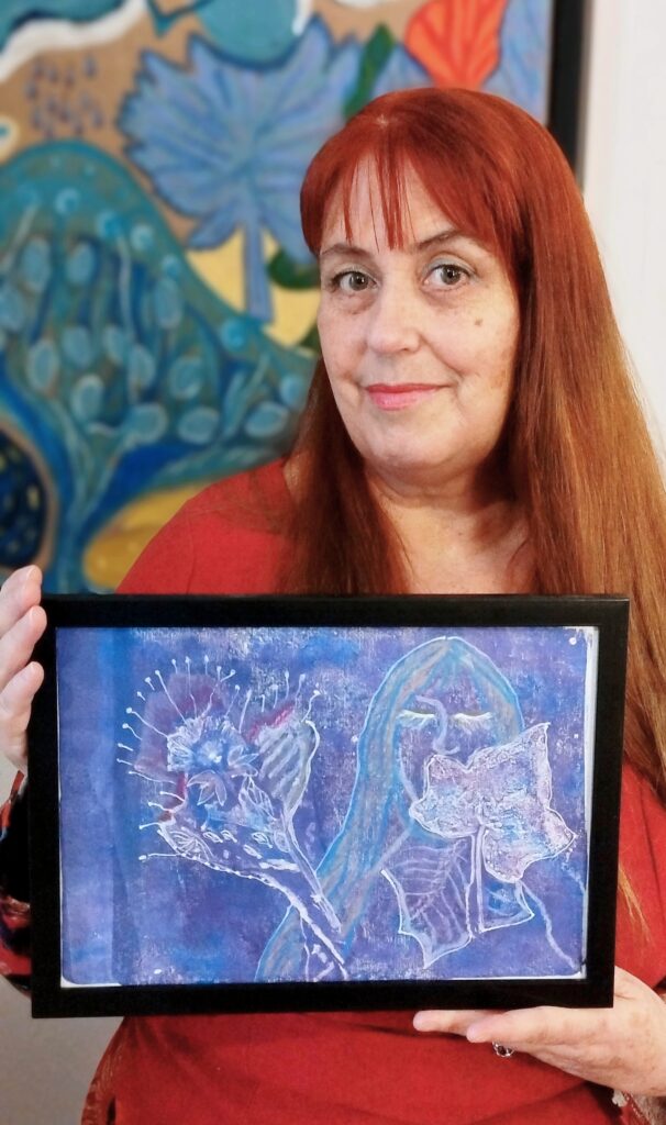 Petit format " Humer l'odeur des fleurs" – Image 2