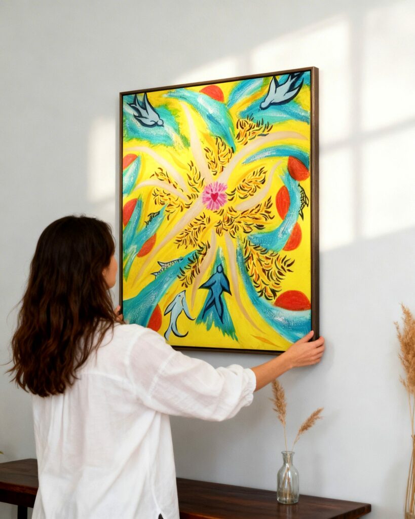 Là où ça circule encore. Peinture à l'huile. - Image 4