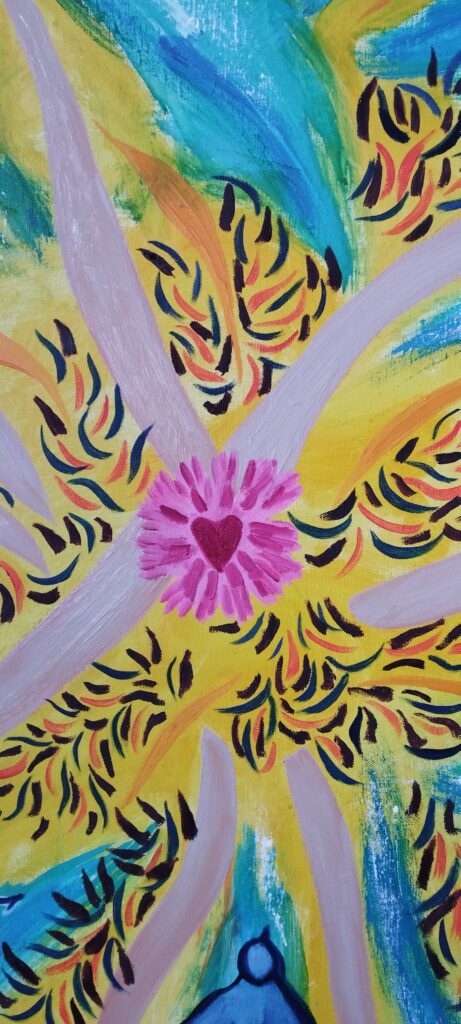 Là où ça circule encore. Peinture à l'huile. - Image 2