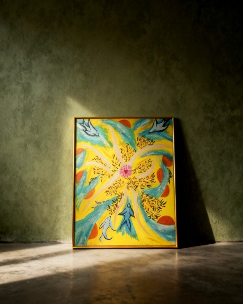 Là où ça circule encore. Peinture à l'huile. - Image 5