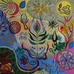 Jardin du futur. 2. Peinture